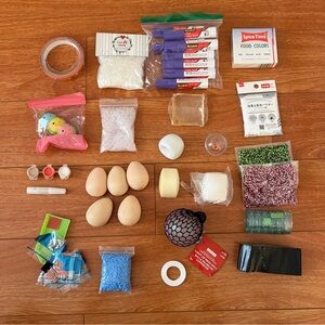 Slime Toys & Arts and Crafts Bundle Lot Mix Fun Miscellaneous